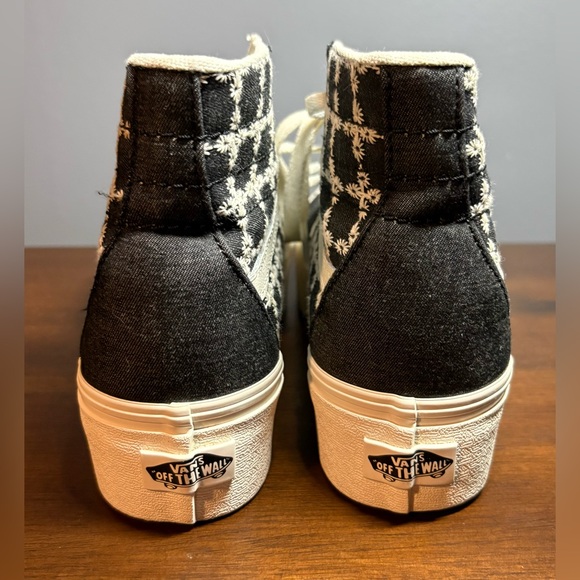 Vans Sk8-Hi Tapered Stackform Denim Mix High Top Platform Chunky Sneaker M6/W7.5 - Picture 4 of 7